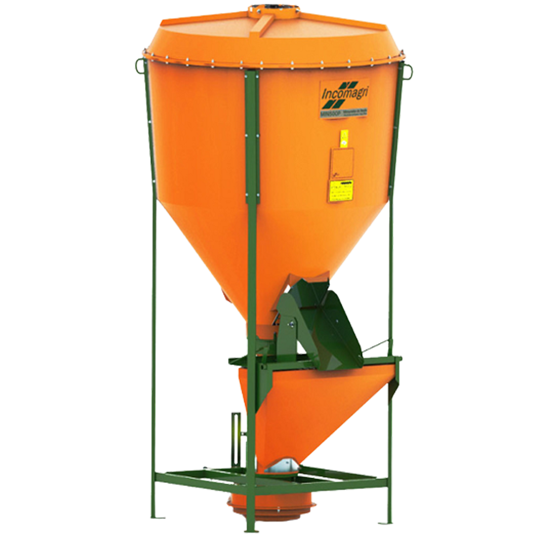 Misturador de Ração 500 Kg MIN500-P Incomagri